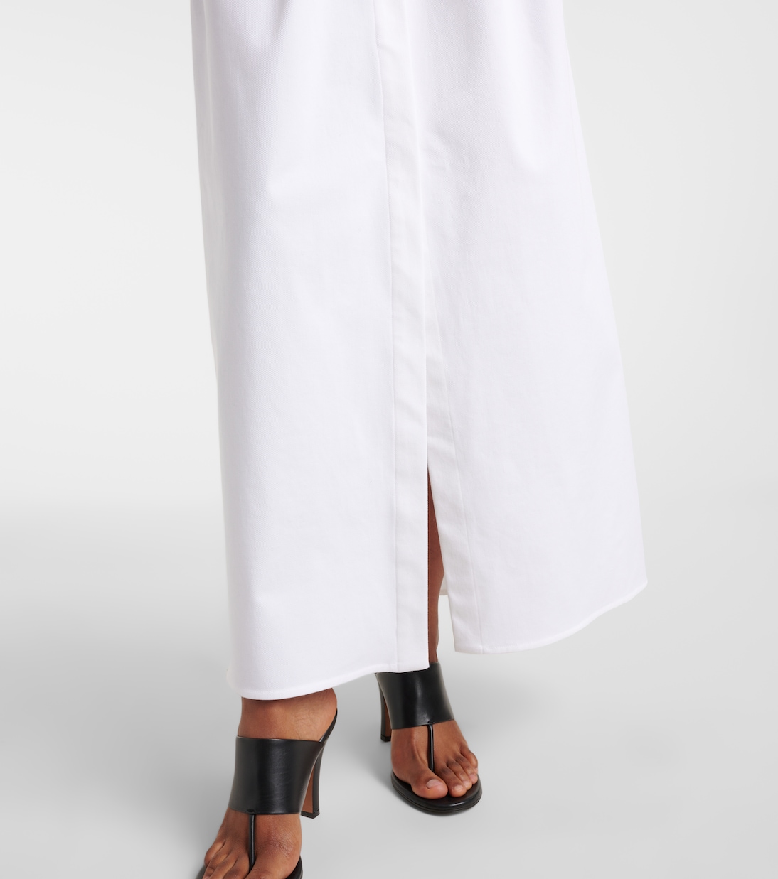 Cotton-blend gabardine maxi skirt | Max Mara