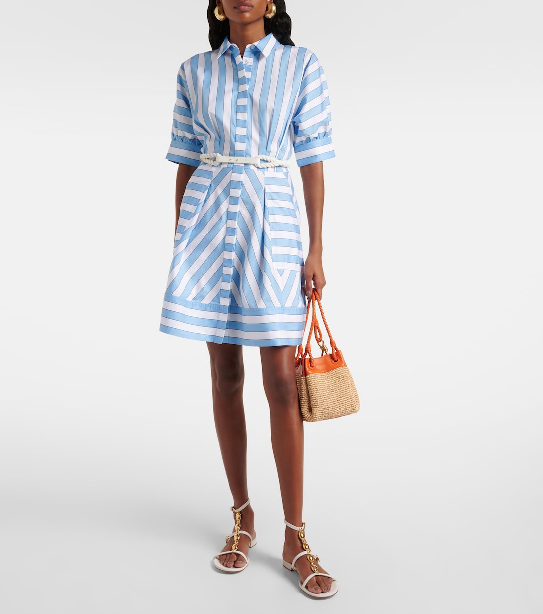 Minikleid Nilah aus Baumwolle | Rebecca Vallance