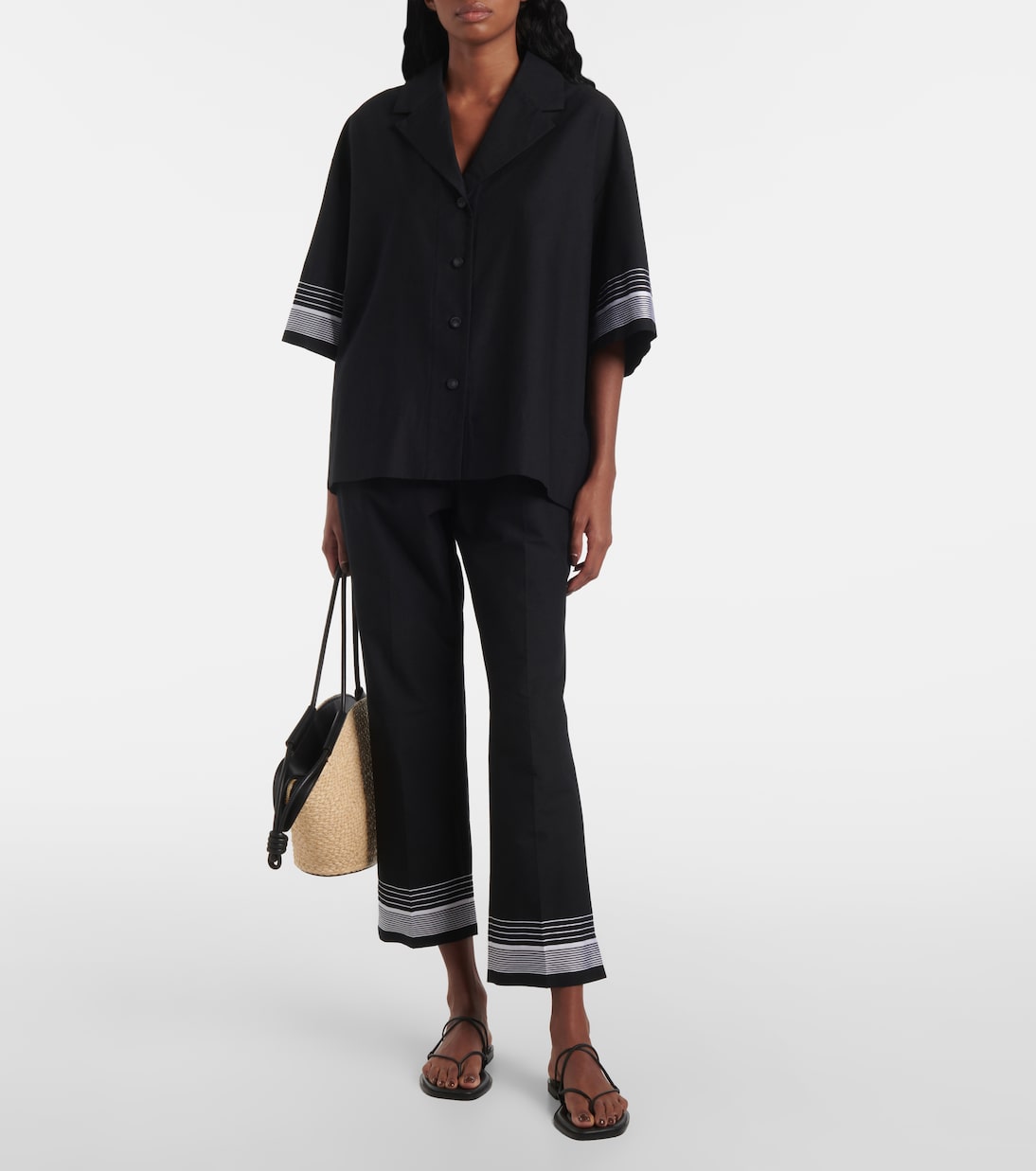 Gerade Cropped-Hose Tottenham | Joseph