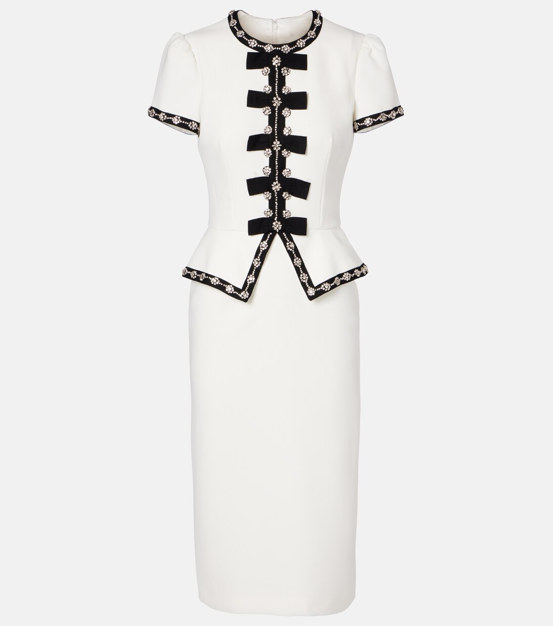 Robe midi Bisou à cristaux | Jenny Packham