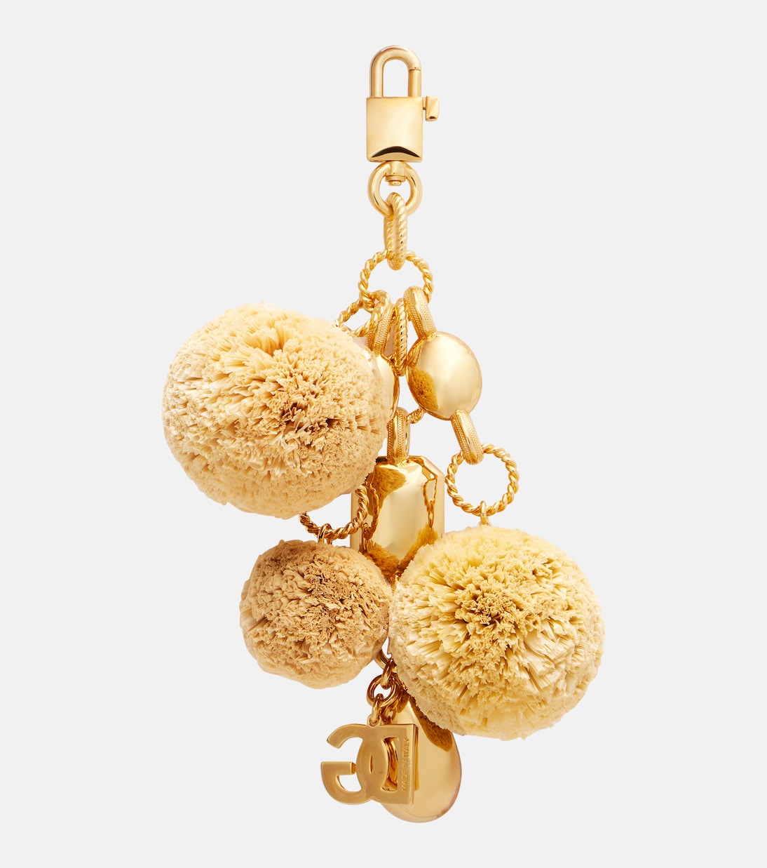 Portachiavi DG con cristalli | Dolce&Gabbana