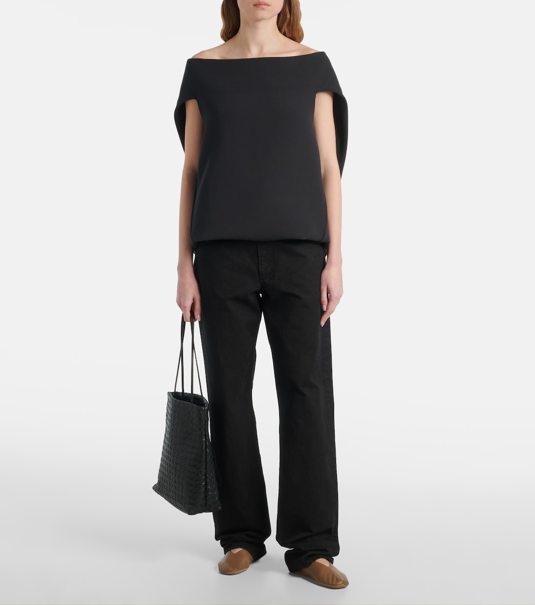 Ballerines Stella en cuir | The Row