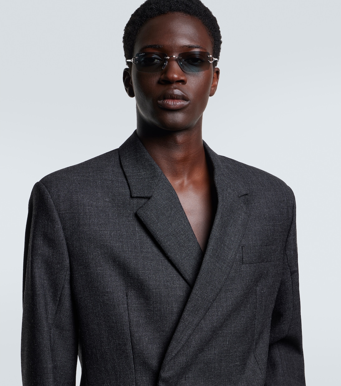 Eckige Sonnenbrille Signature C De Cartier | Cartier Eyewear Collection