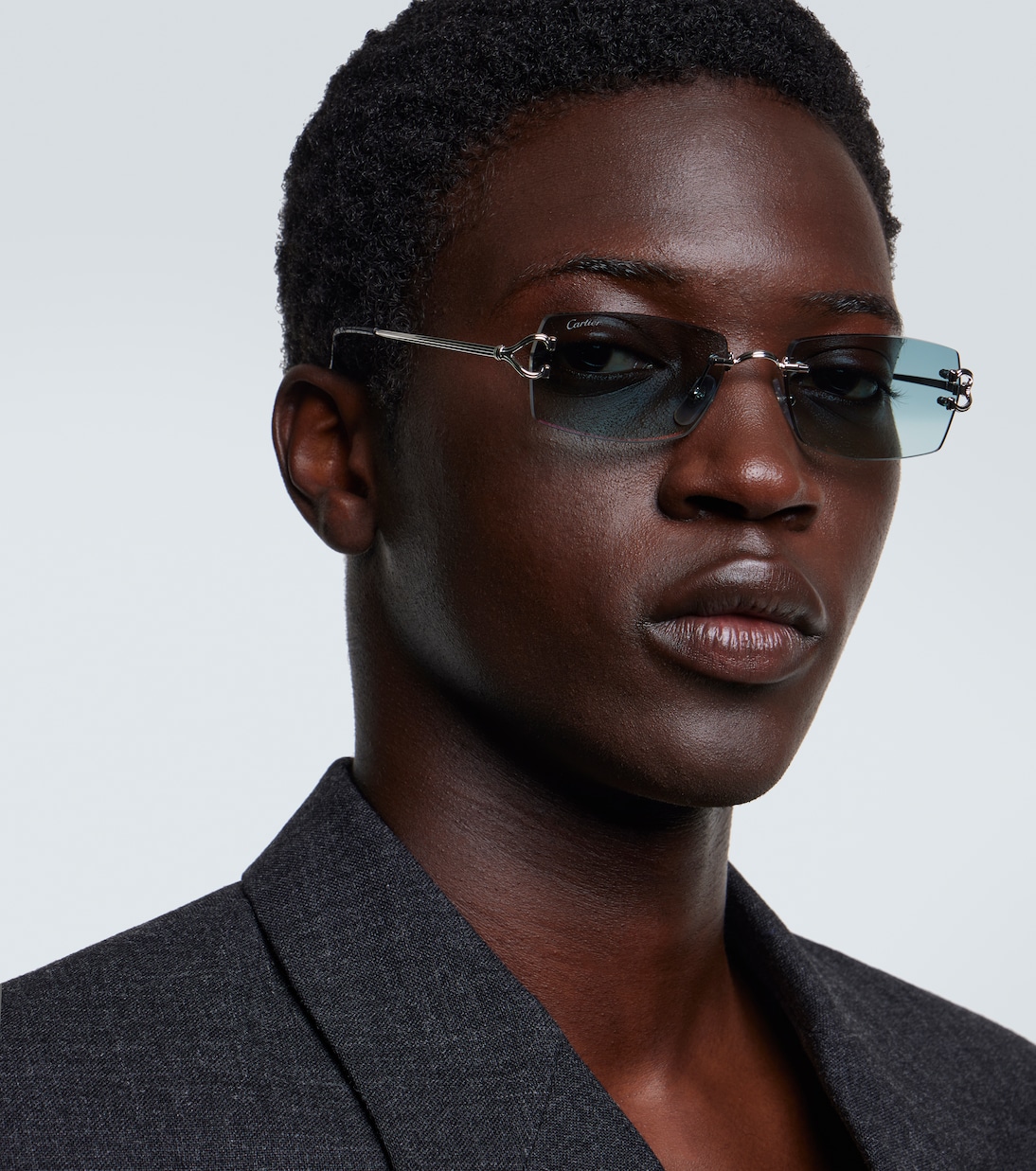 Eckige Sonnenbrille Signature C De Cartier | Cartier Eyewear Collection