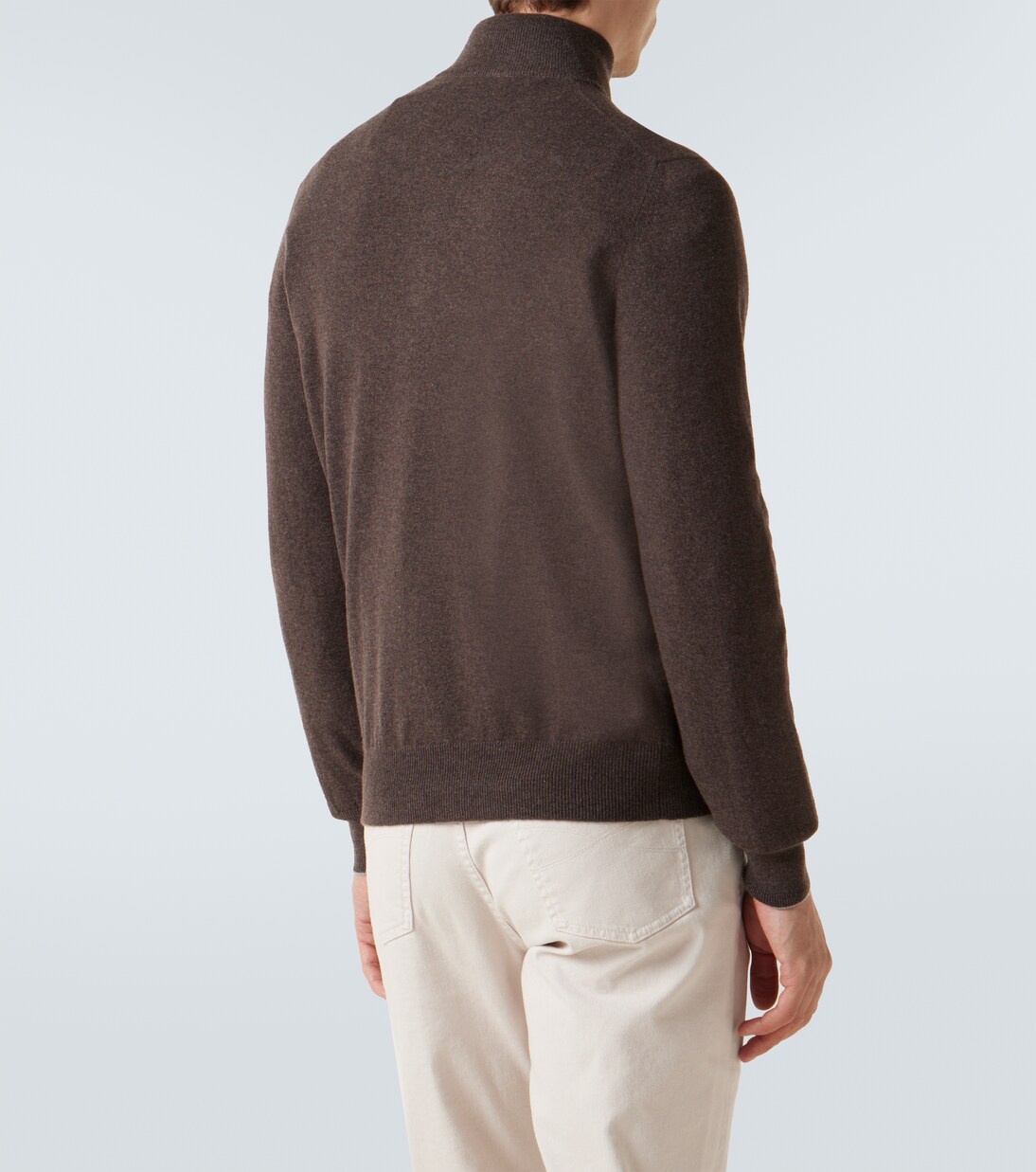 Cashmere half-zip sweater | Brunello Cucinelli