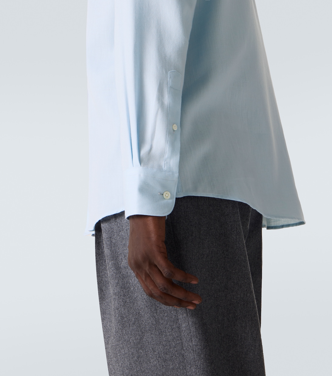 Chemise en coton et cachemire | Zegna