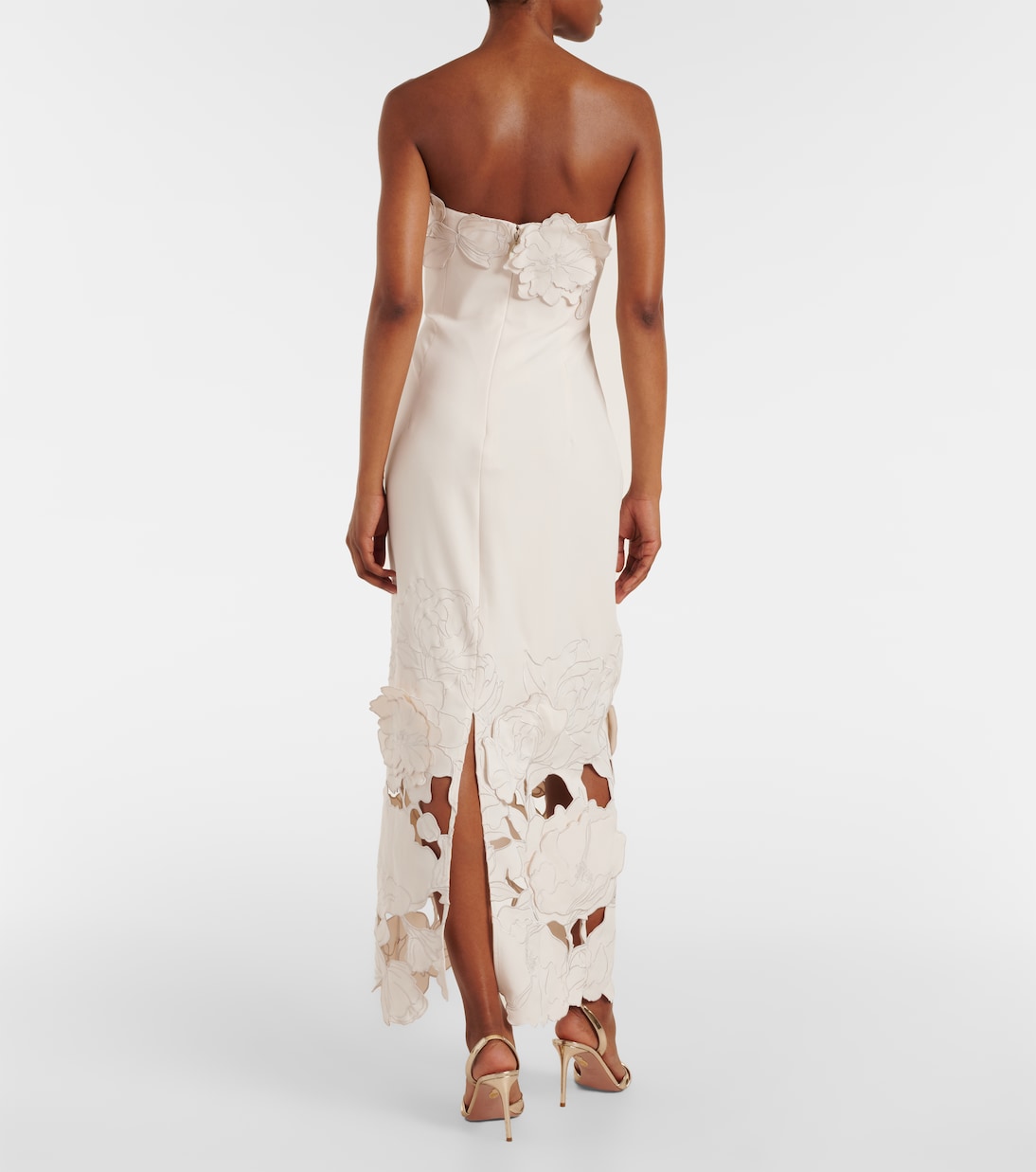 Maxikleid Rayna aus Crêpe | Leo Lin