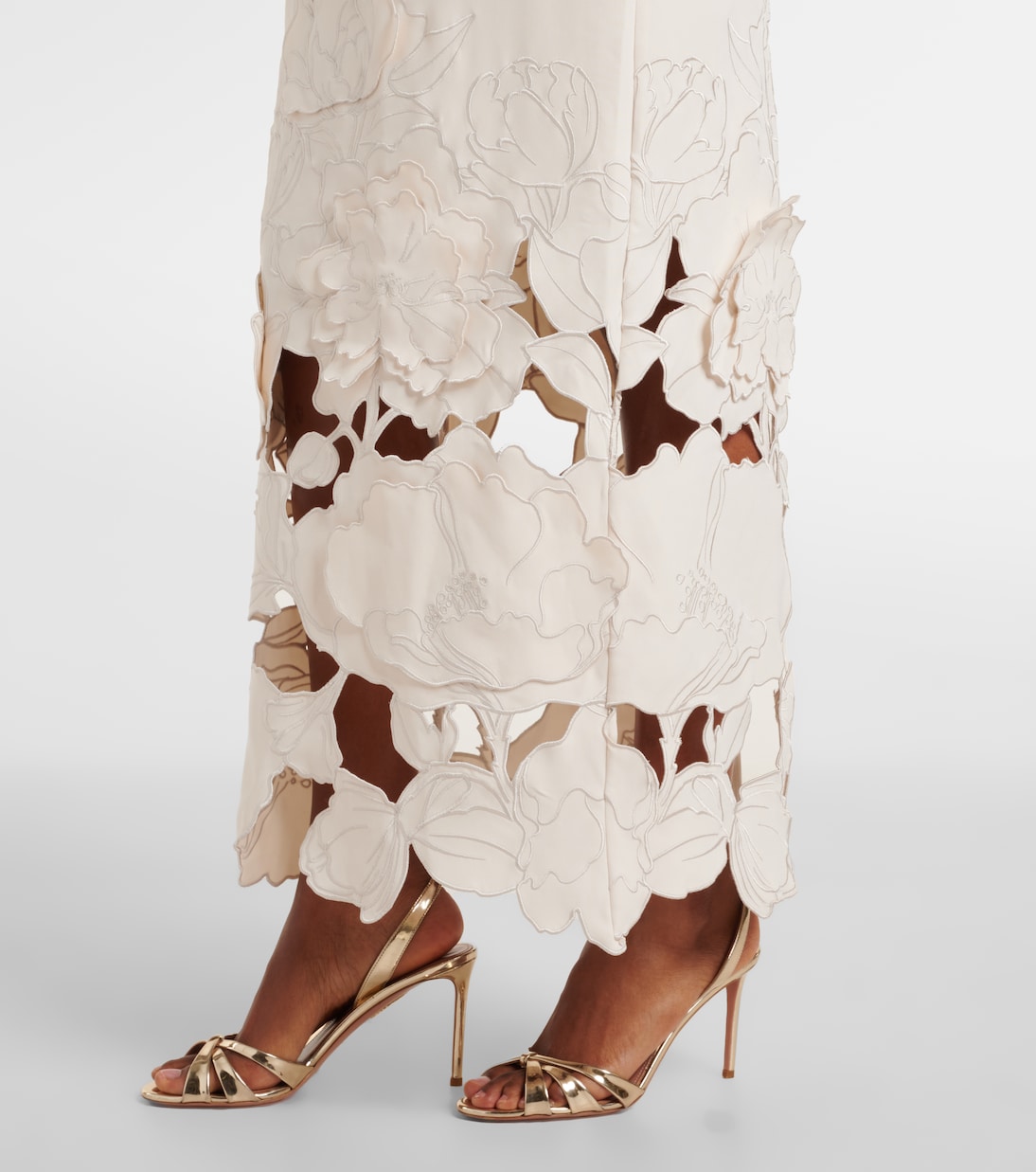 Maxikleid Rayna aus Crêpe | Leo Lin