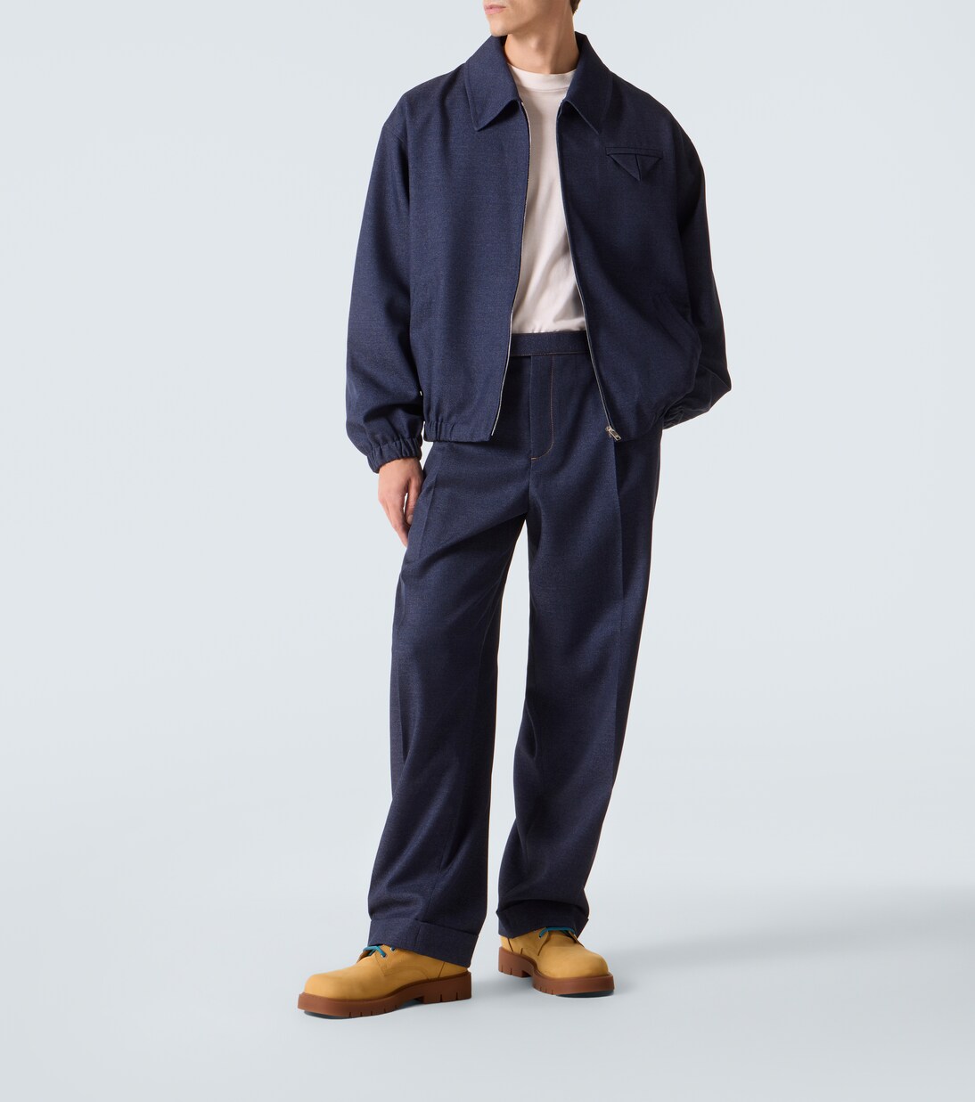 Schnürstiefel Haddock aus Leder | Bottega Veneta