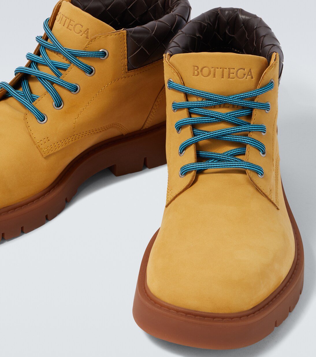 Schnürstiefel Haddock aus Leder | Bottega Veneta