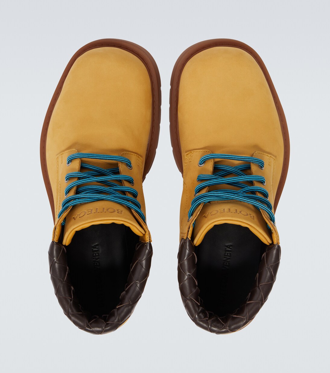 Schnürstiefel Haddock aus Leder | Bottega Veneta