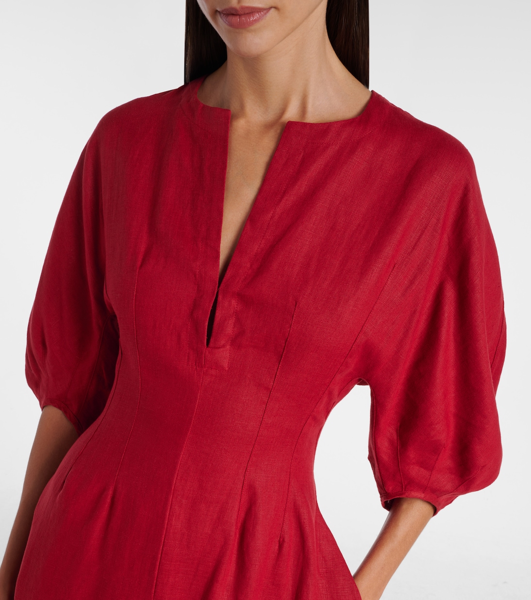 Robe longue Soleil en lin  | Faithfull