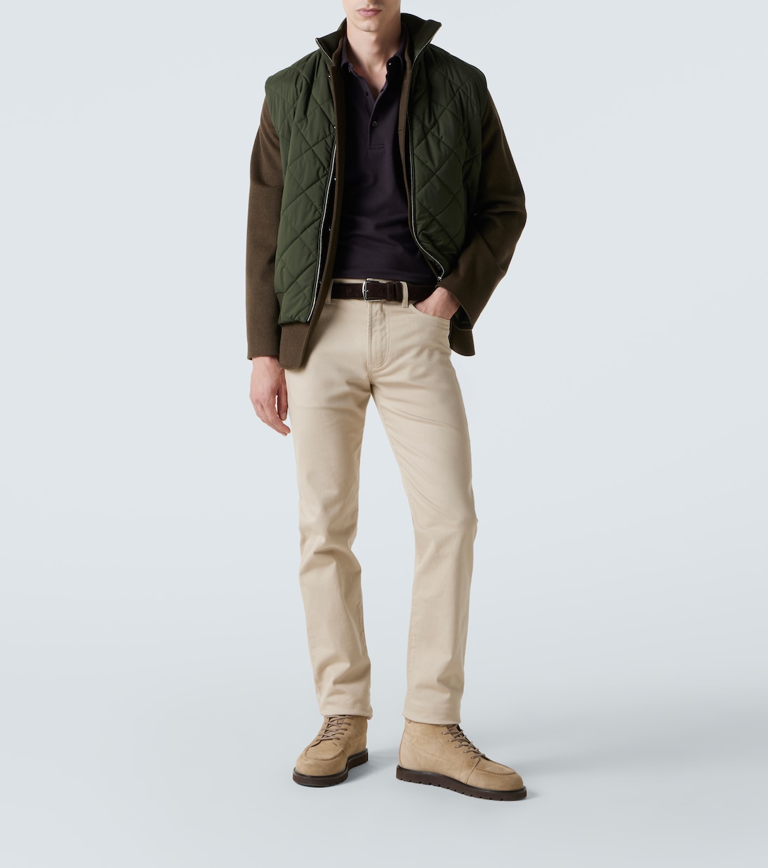 Cotton straight pants | Loro Piana