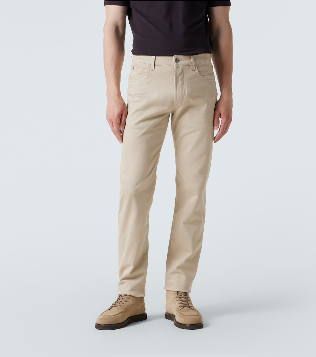Cotton straight pants | Loro Piana