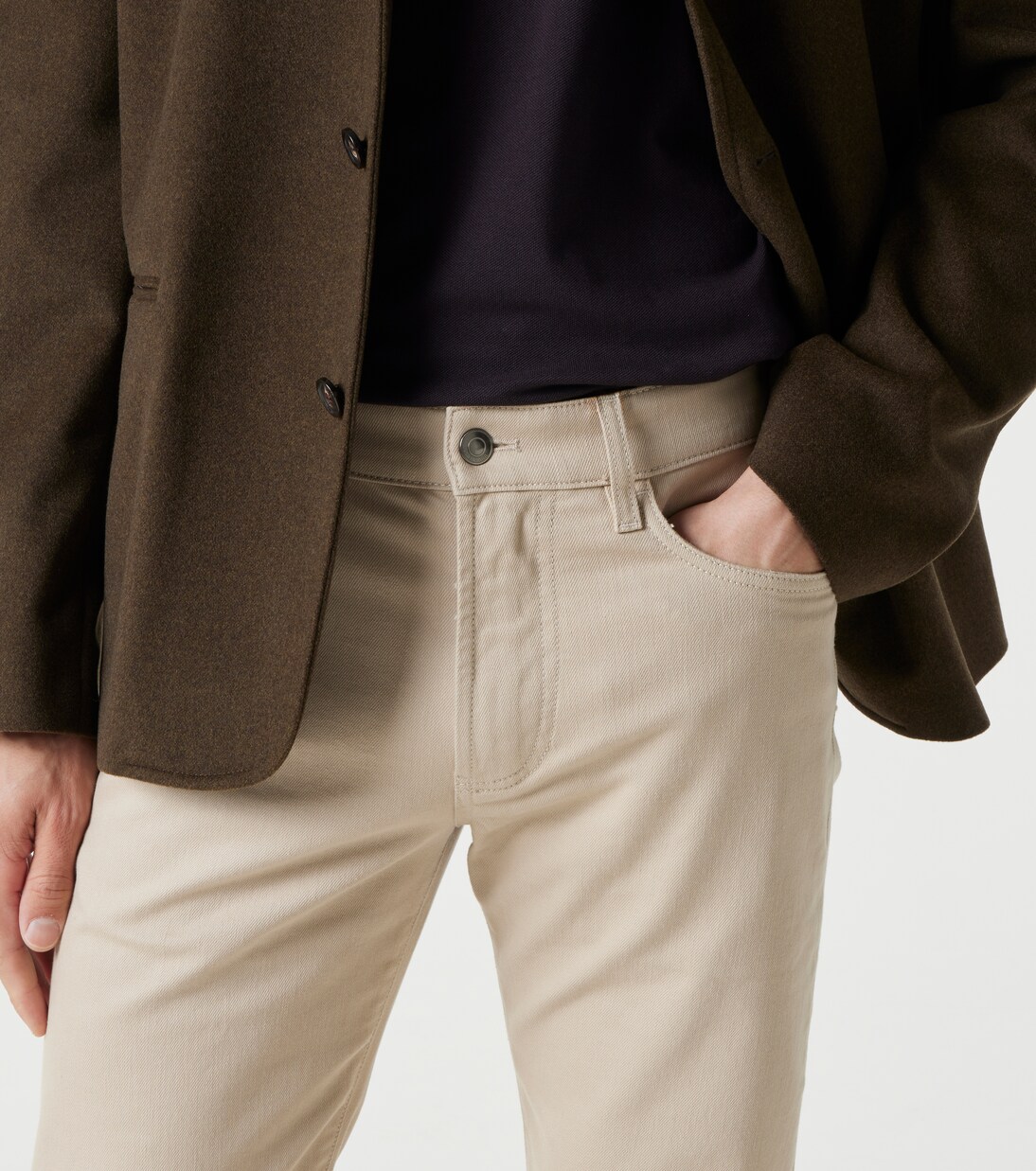 Cotton straight pants | Loro Piana
