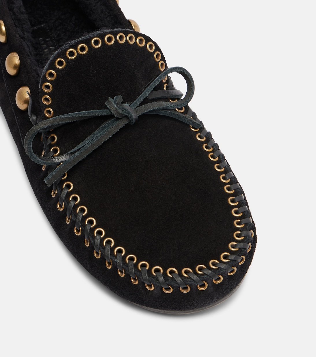 Mocassins Fitza en daim à ornements | Isabel Marant