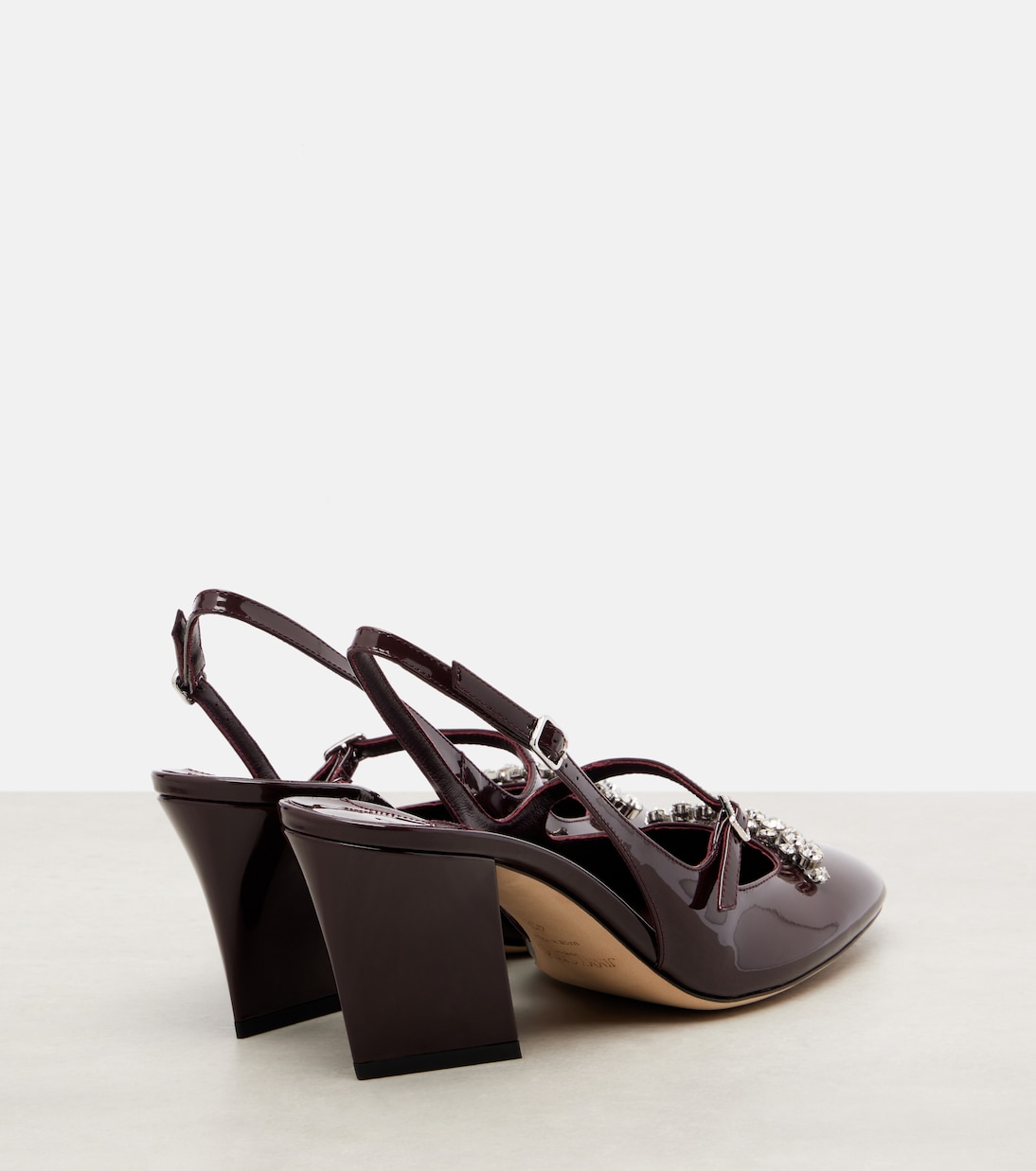 Belinda 70 patent leather slingback pumps | Jimmy Choo