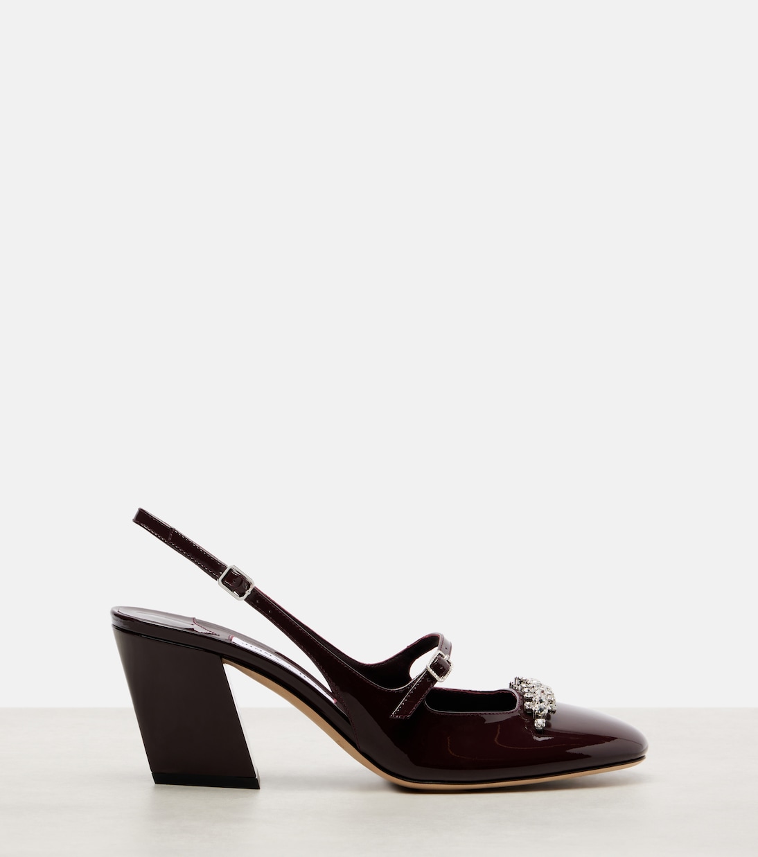 Belinda 70 patent leather slingback pumps | Jimmy Choo