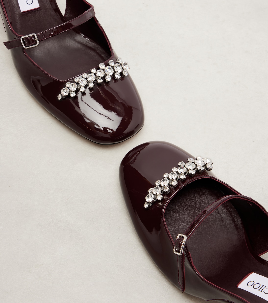 Belinda 70 patent leather slingback pumps | Jimmy Choo