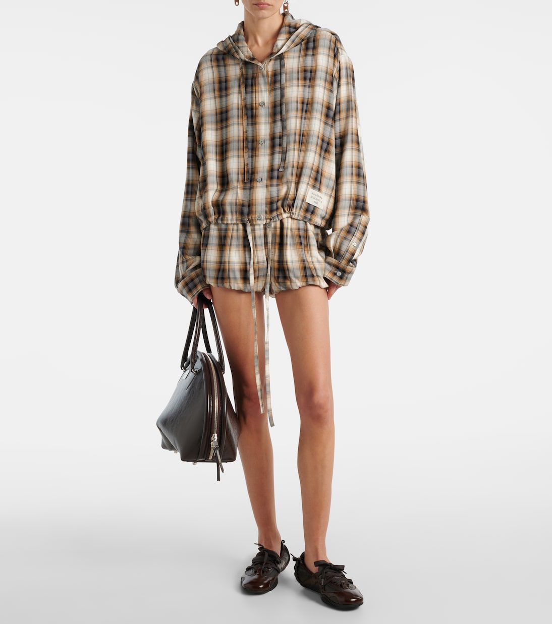 Plaid shorts | Acne Studios