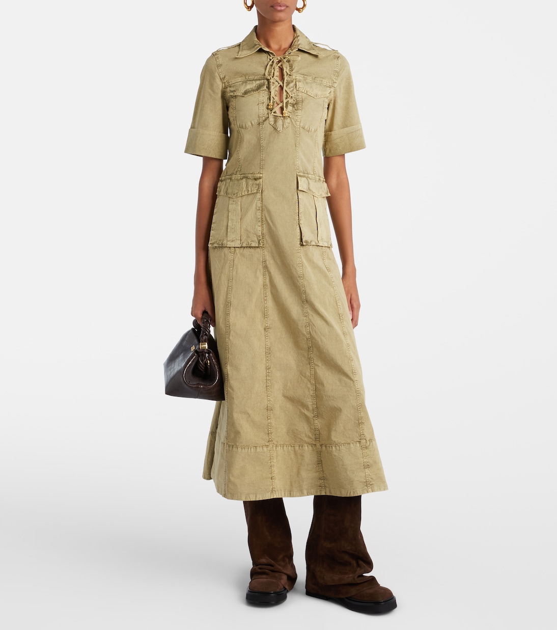 Abito lungo di jeans | Ganni