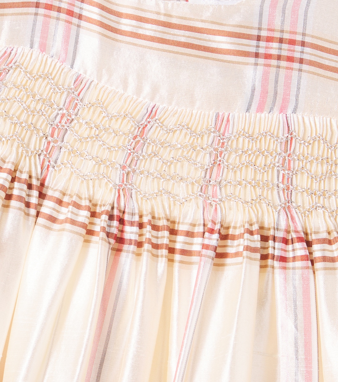 Baby Maruska floral smocked silk dress | Bonpoint