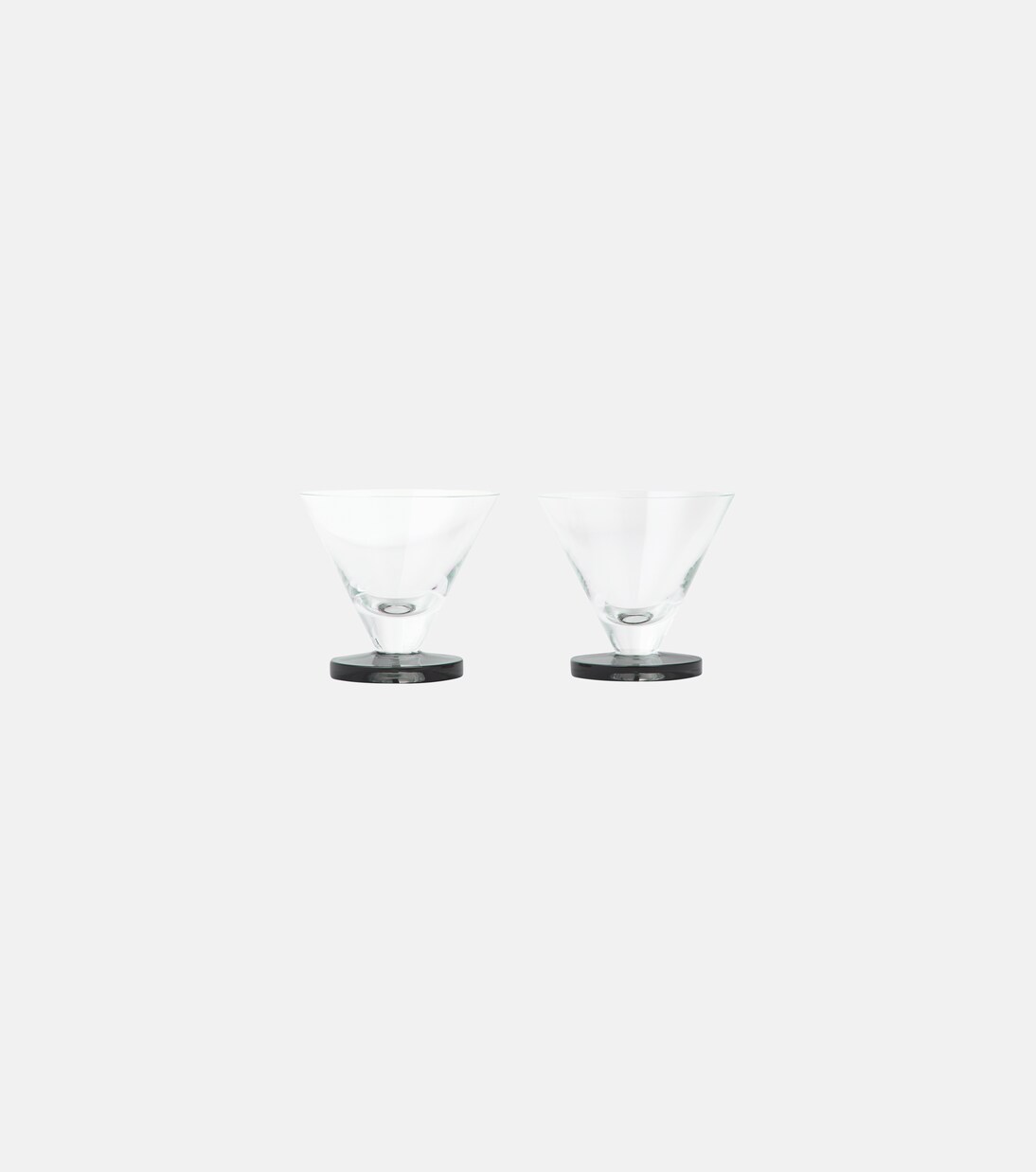 Puck set of 2 martini glasses | Tom Dixon