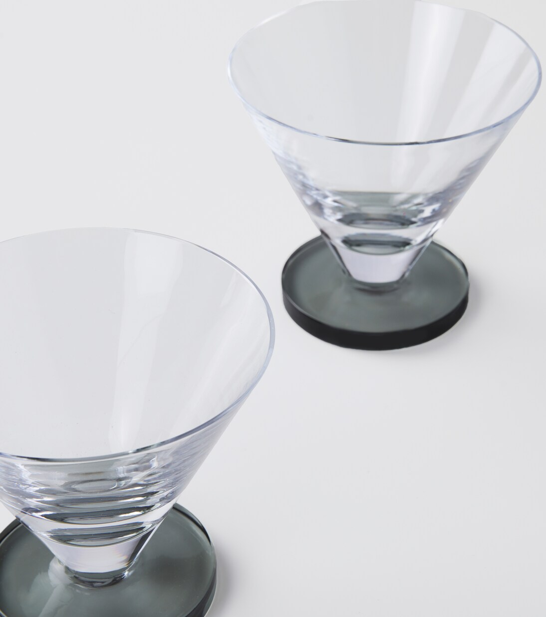 Puck set of 2 martini glasses | Tom Dixon