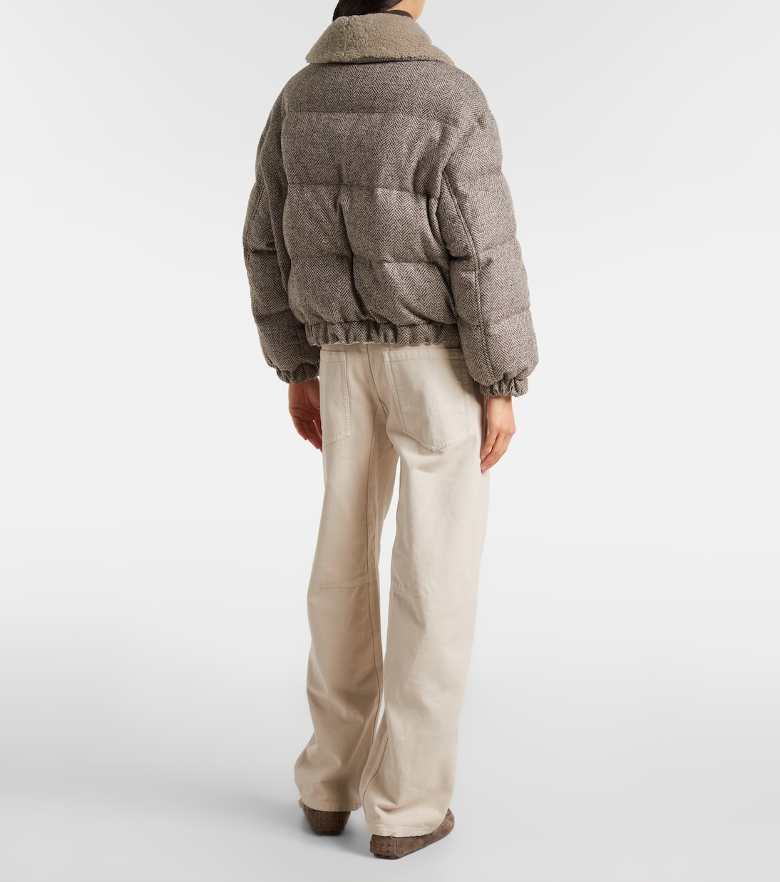 Daunenjacke aus einem Wollgemisch | Brunello Cucinelli