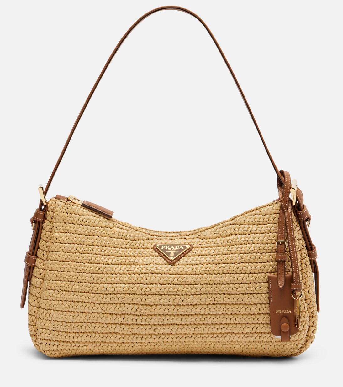 Prada Aimée Large crochet shoulder bag | Prada