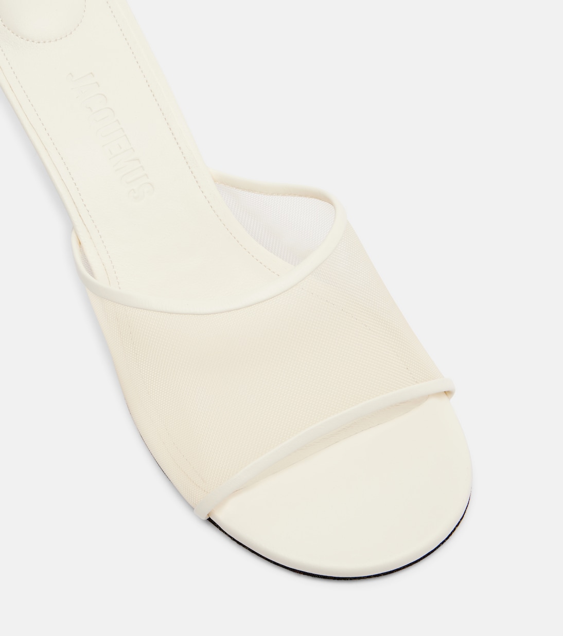 Leather-trimmed canvas sandals | Jacquemus