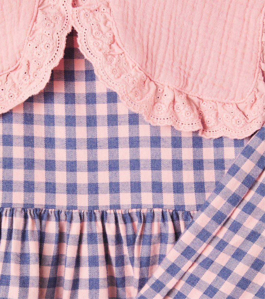 Robe Viana en coton à carreaux vichy | Cozmo