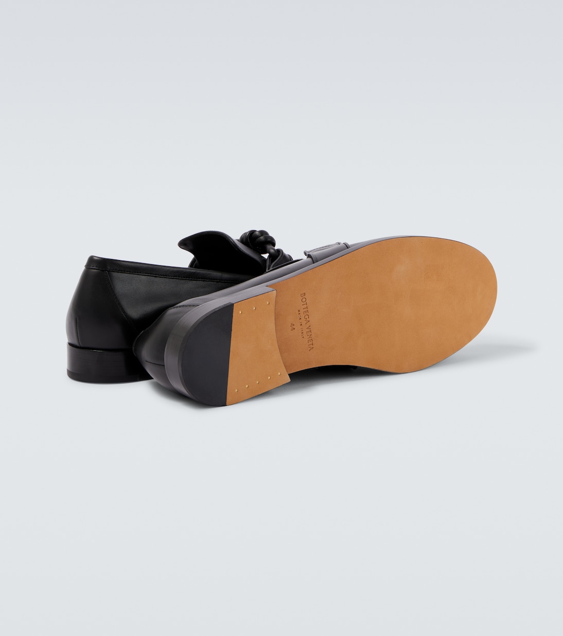 Astaire Knot leather loafers | Bottega Veneta