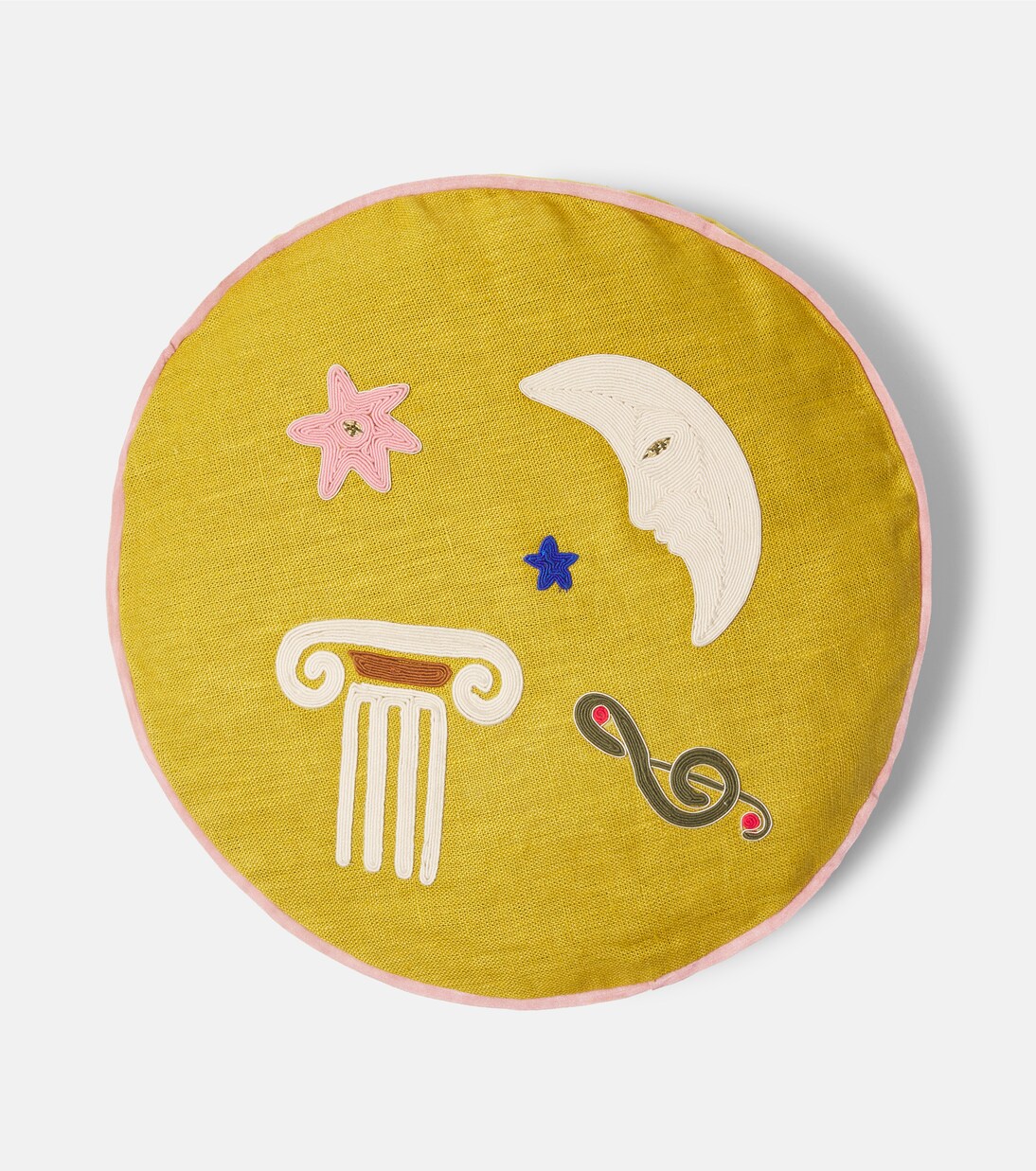 Kissen Playa Celestial aus Leinen | Jonathan Adler