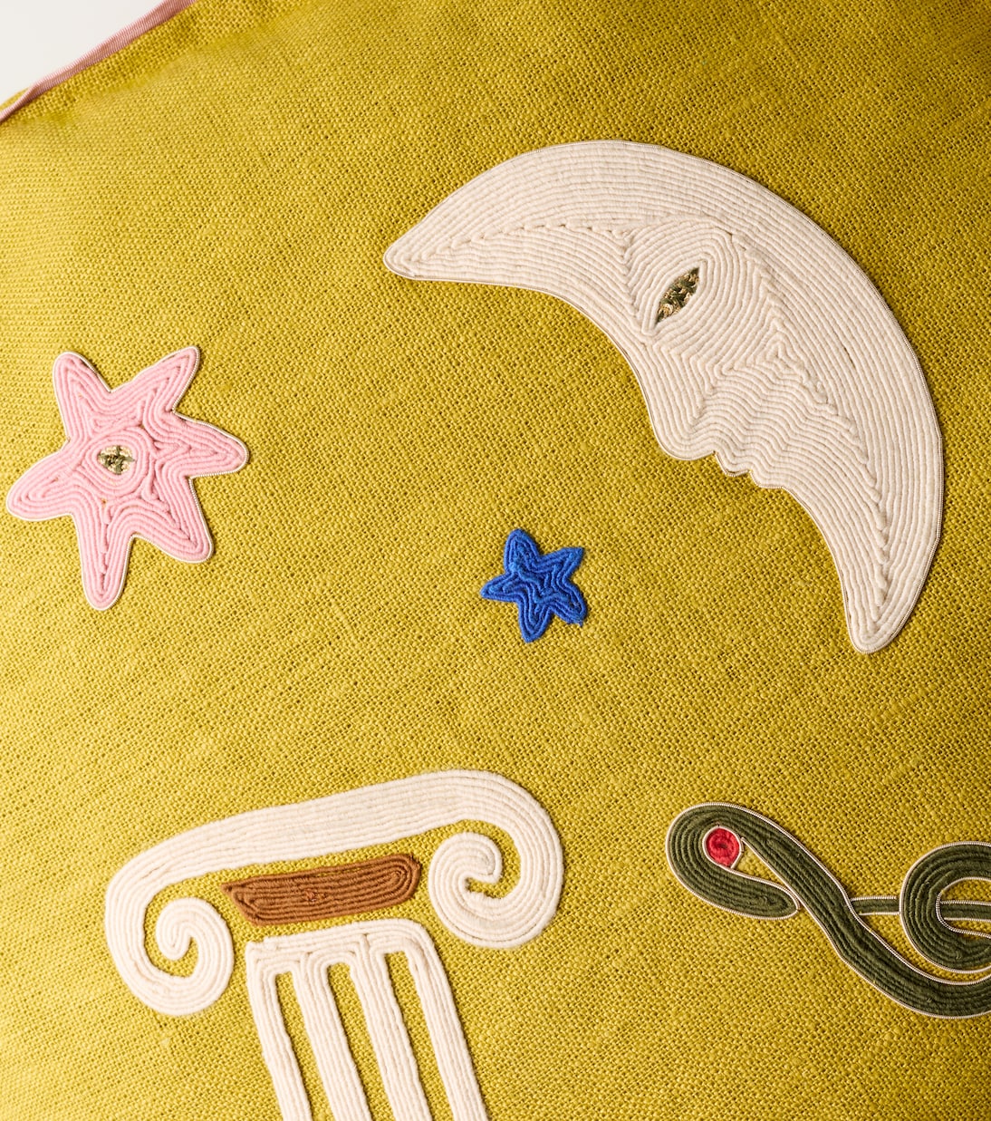 Kissen Playa Celestial aus Leinen | Jonathan Adler