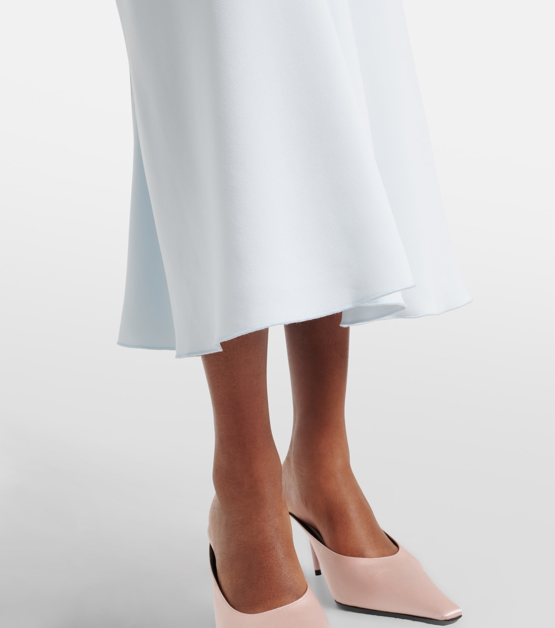 Vestido midi fruncido | Victoria Beckham