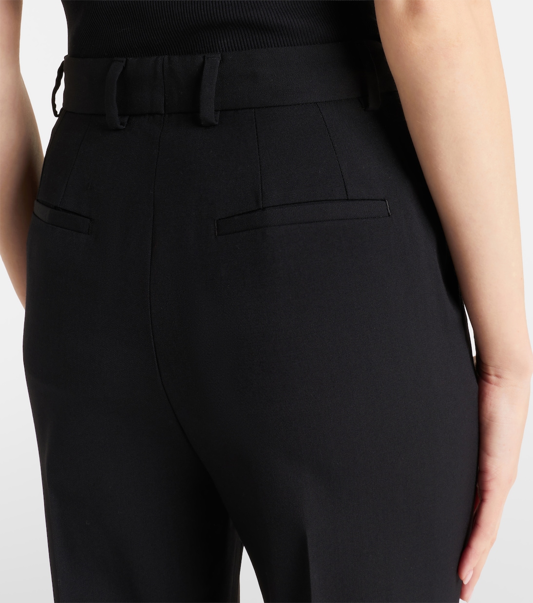 Wool-blend slim pants | Dolce&Gabbana