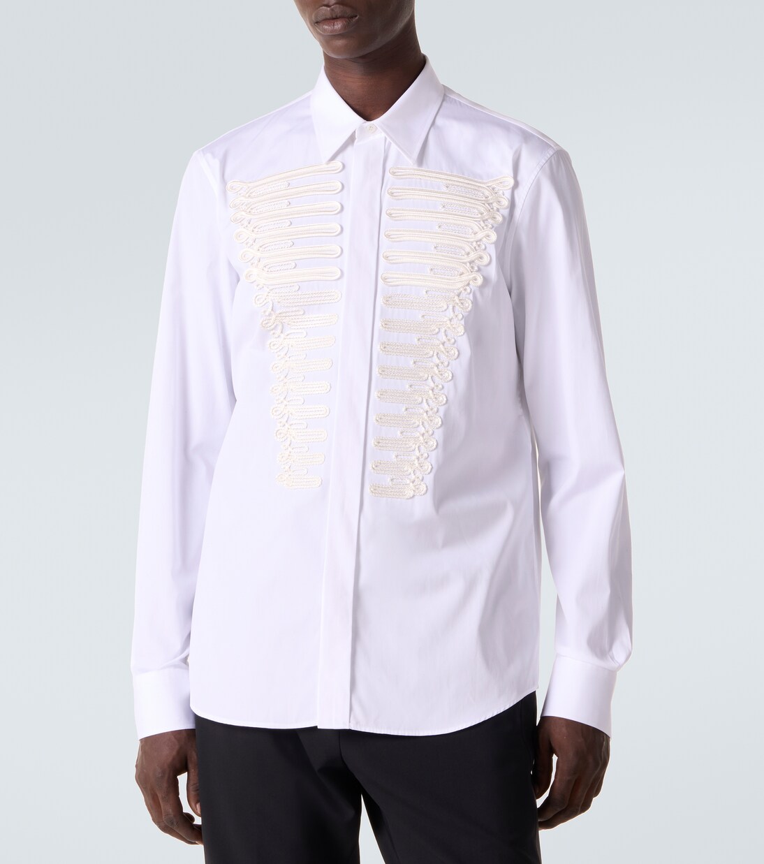 Cotton poplin shirt | McQueen