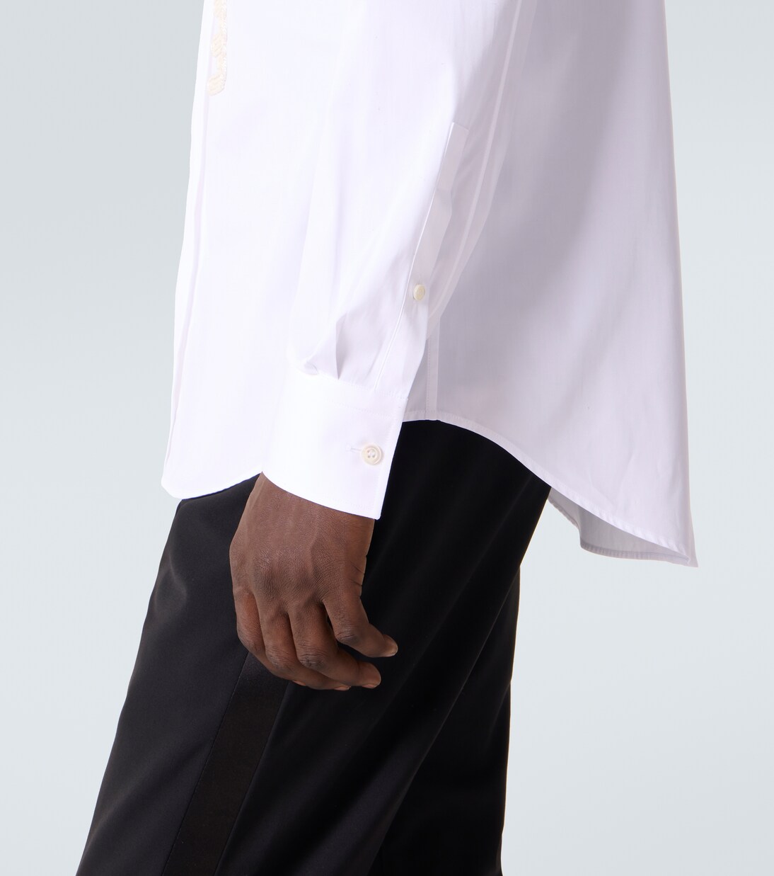 Cotton poplin shirt | McQueen
