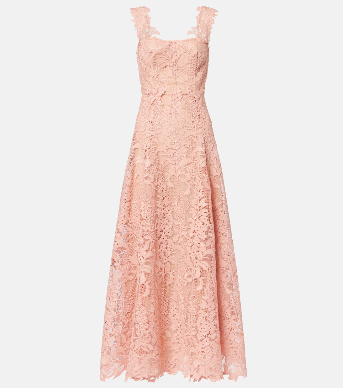 Guipure lace cocktail dress | Oscar de la Renta