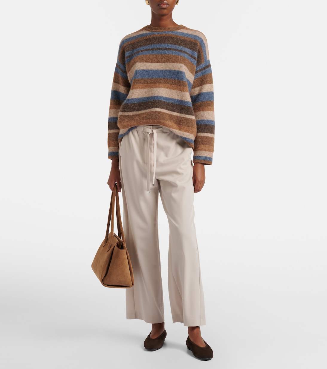 Margenta virgin wool straight pants | 'S Max Mara