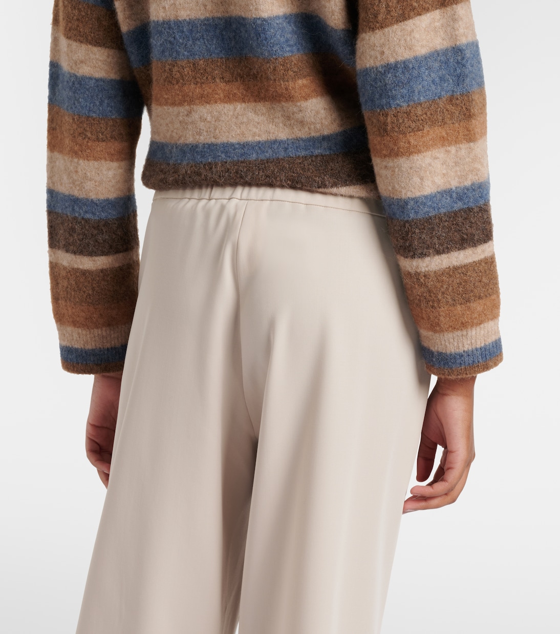 Margenta virgin wool straight pants | 'S Max Mara