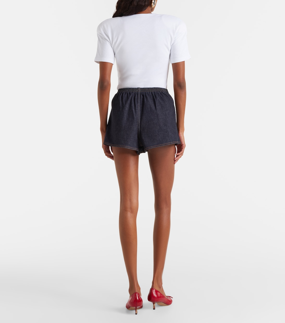 Shorts di jeans con logo | Jacquemus