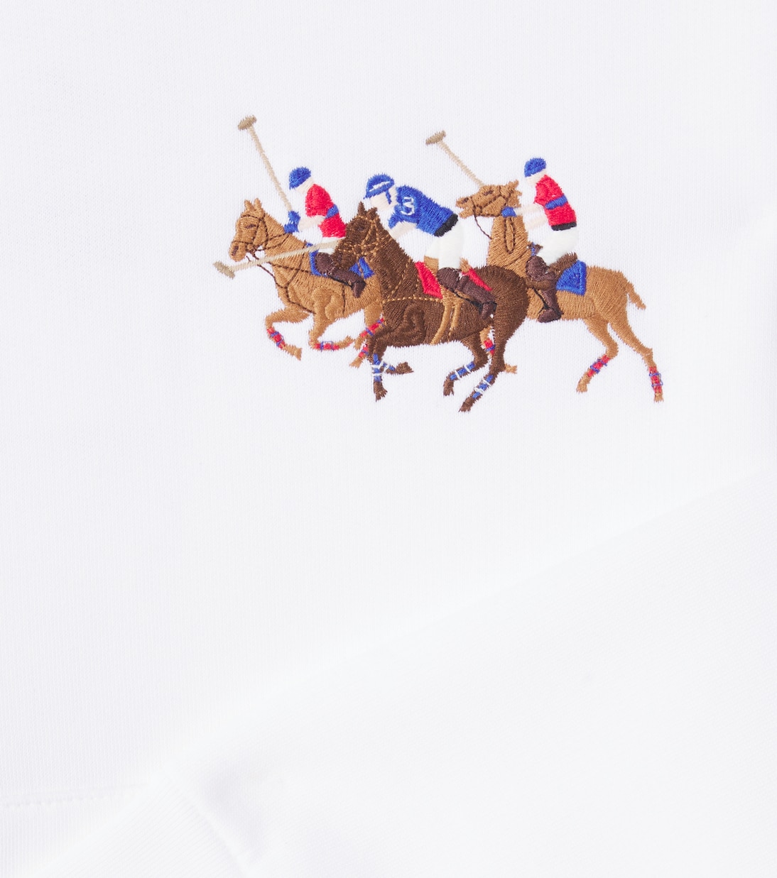 Embroidered cotton-blend jersey hoodie | Polo Ralph Lauren Kids