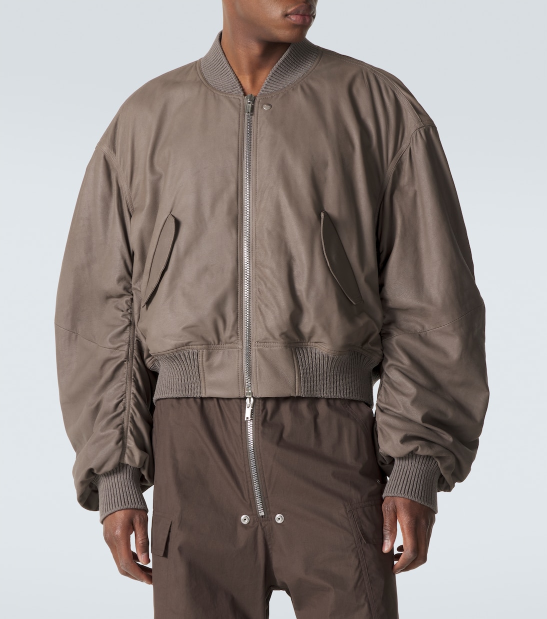 Bomber Secchia Flight in pelle | Rick Owens