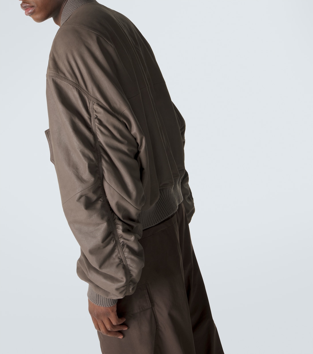 Bomber Secchia Flight in pelle | Rick Owens