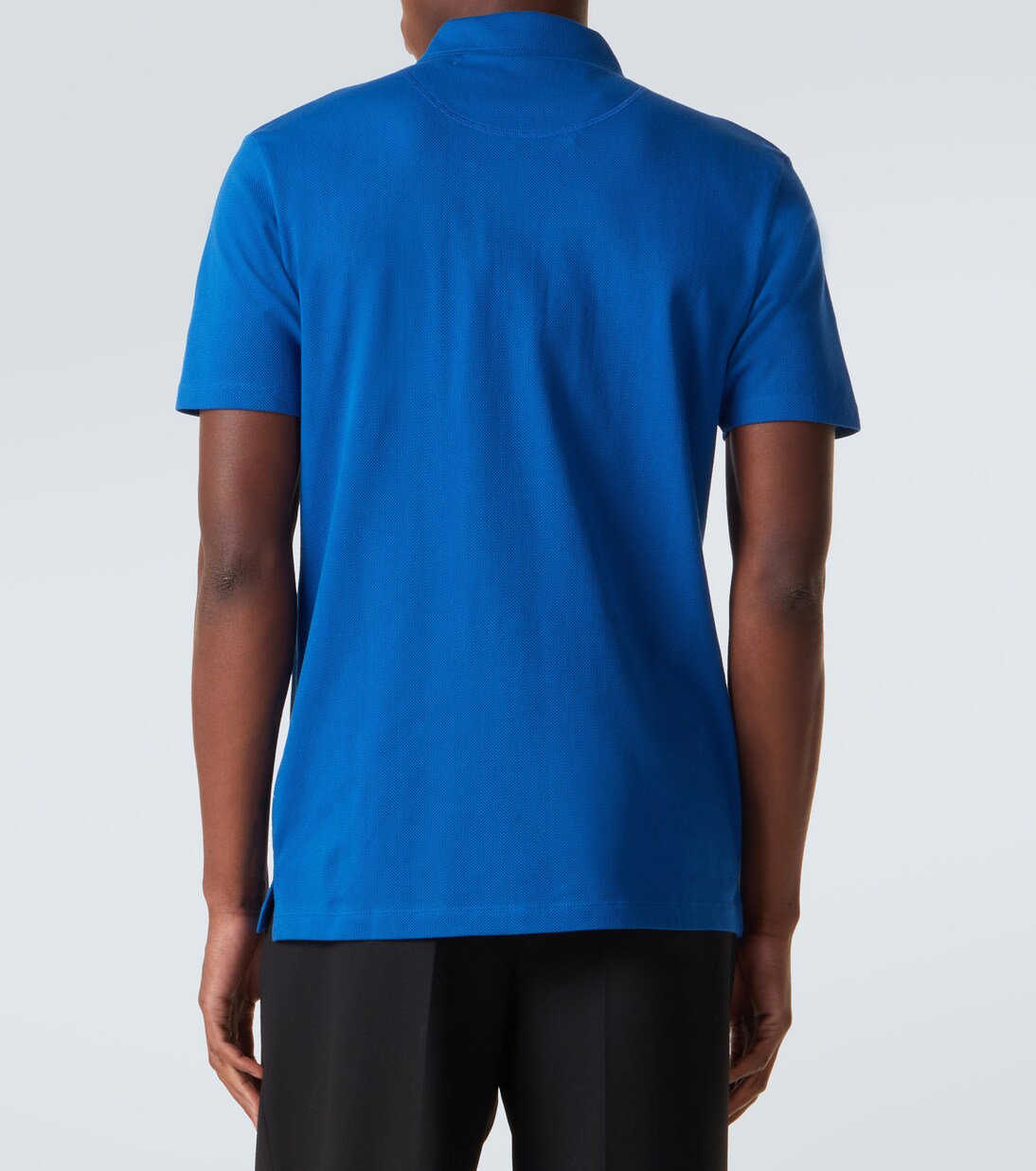 Riviera cotton polo shirt | Sunspel