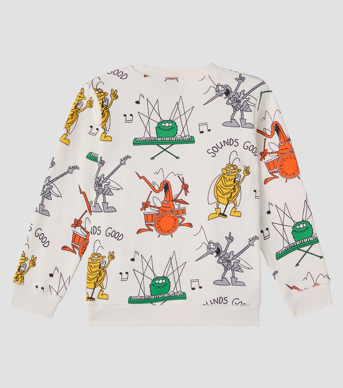 Sweat-shirt imprimé en coton | Stella McCartney Kids
