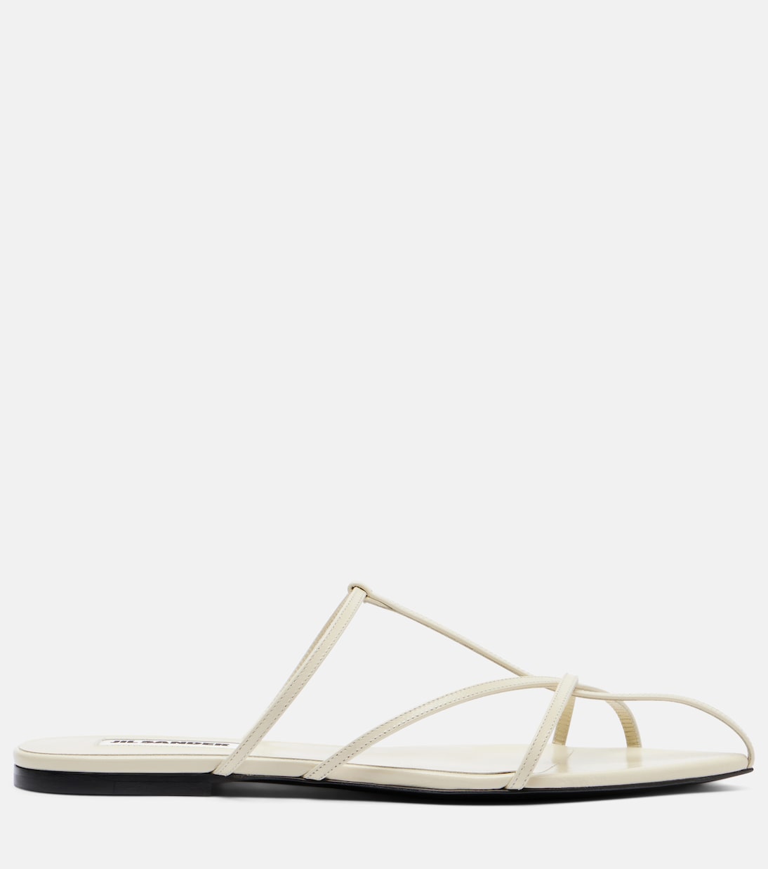 Cage leather sandals | Jil Sander