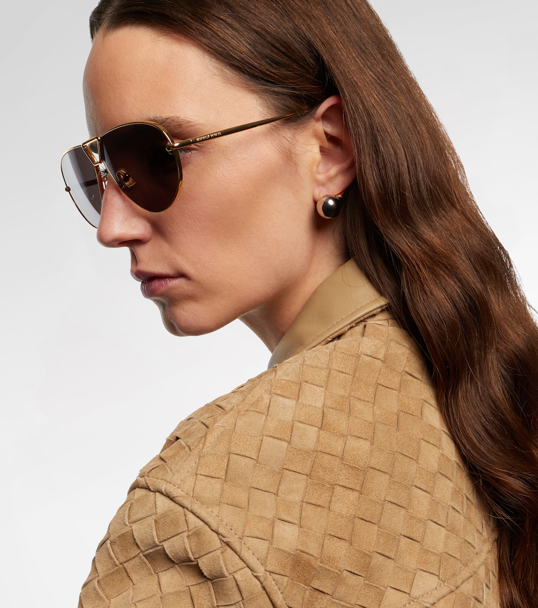 Lunettes de soleil aviateur Drop | Bottega Veneta